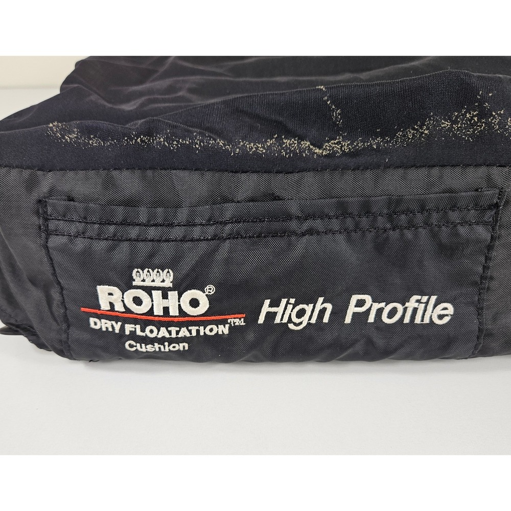 ROHO High Profile 16" x 16" x 4.25" Dry Floatation Wheelchair Cushion Cover Pump